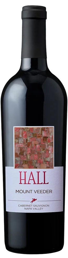 2019 HALL Mt. Veeder Cabernet Sauvignon Bottle Shot